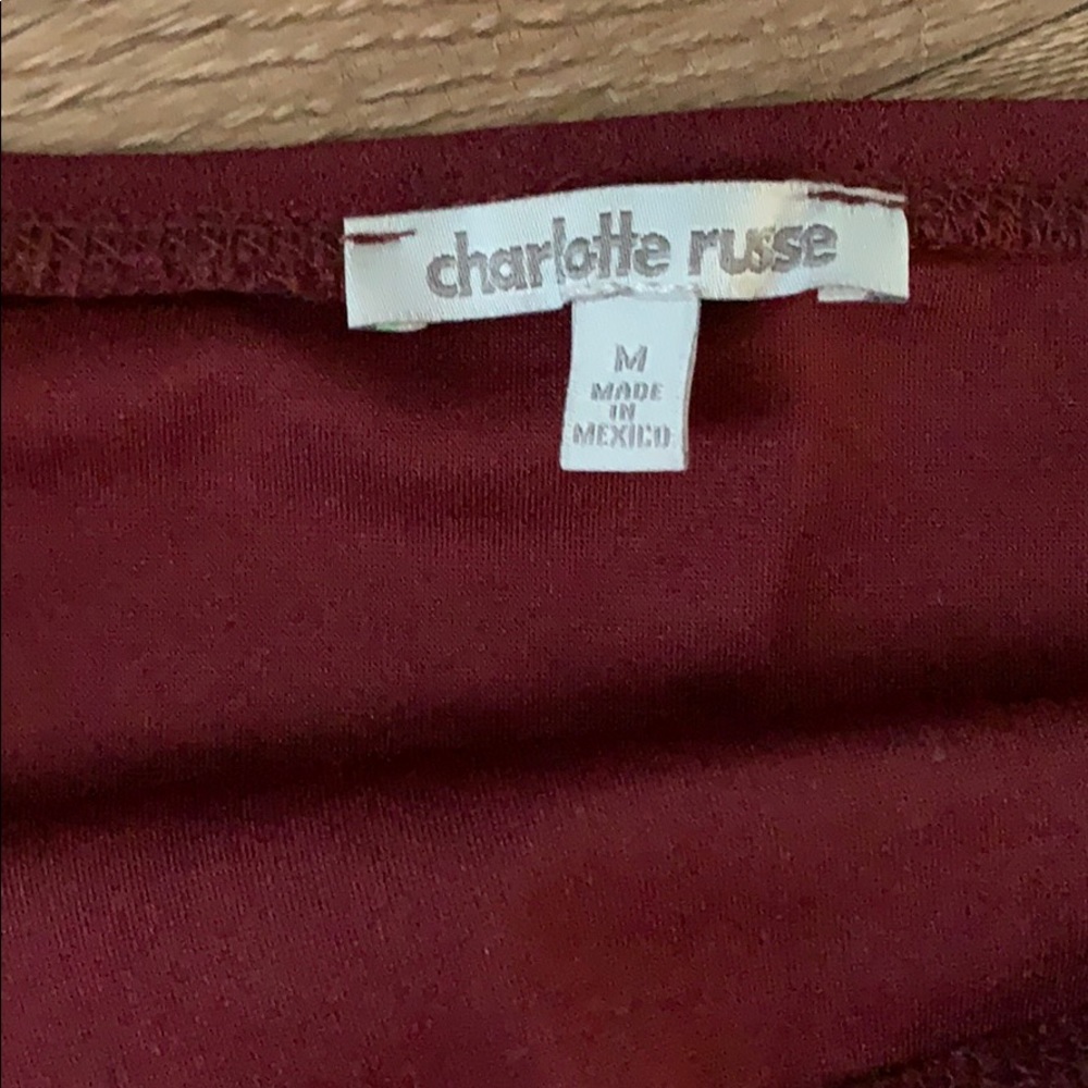 🚨🚨 SOLD 🚨🚨Charlotte Russe Blouse - Picture 3 of 3